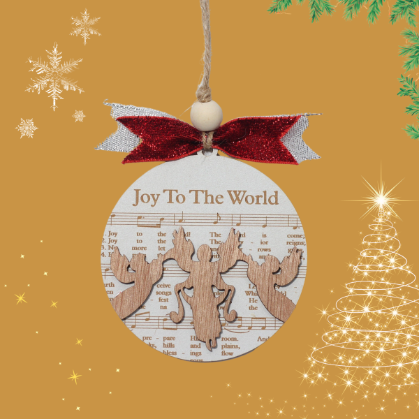 Joy To The World Christmas Ornaments